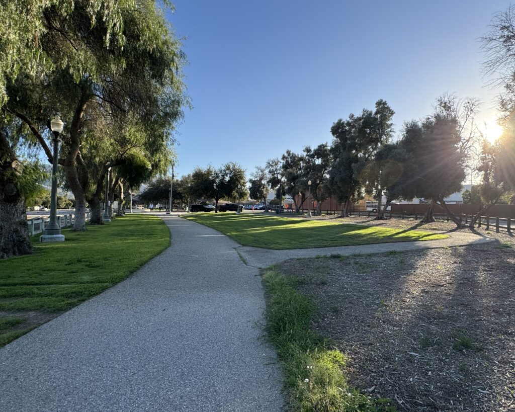Piru Bike Path Storm Drain